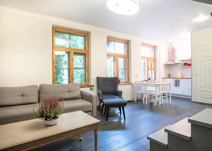 Dream Stay - Bright 2-Bedroom 2-Floor Old Town Apartment